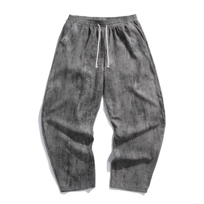 Haruto Japanese Street Wide-Leg Pants – Men’s Cool-Touch