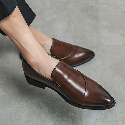 Ethan Leather Dress Loafers