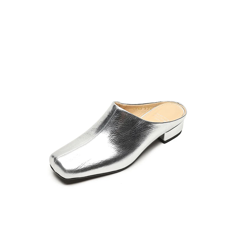 Aveline Leather Mules