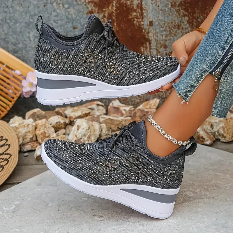 Luma Rhinestone Sneakers