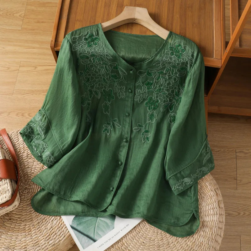 Lucia Embroidered Shirt