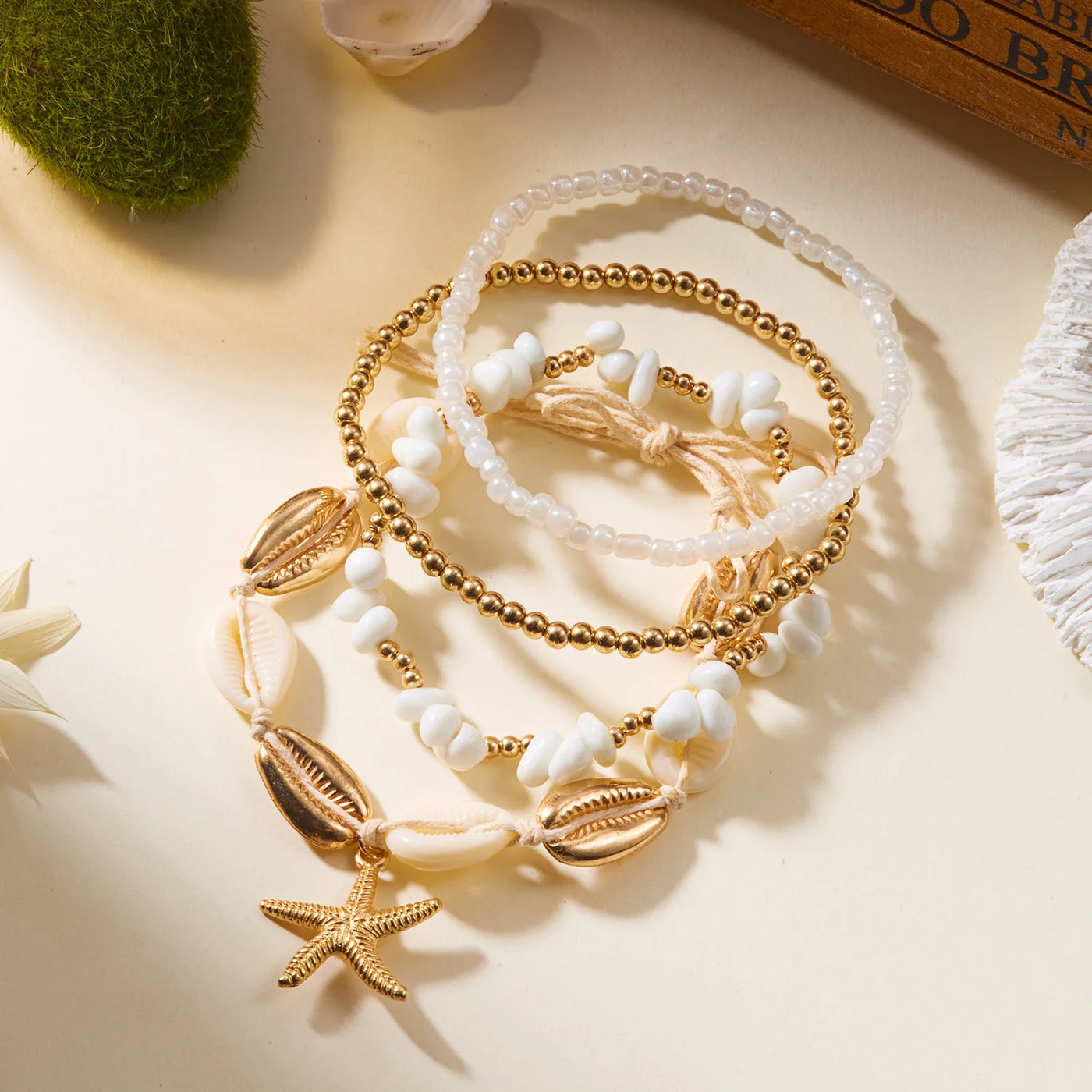Boho Anklet Set