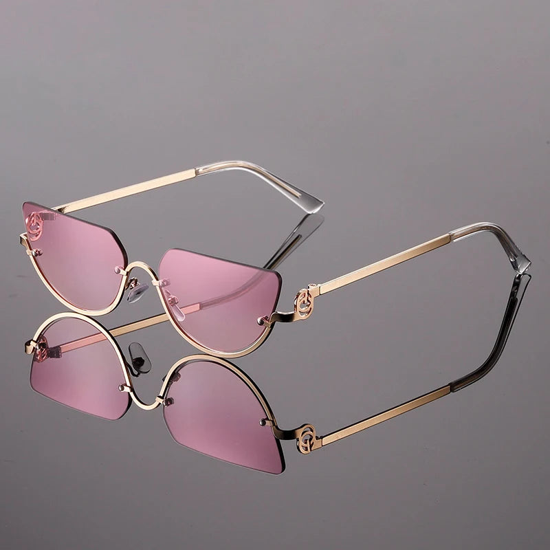 Retro Oval Sunglasses