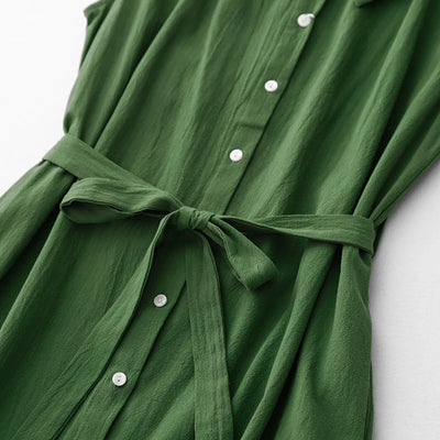 Arianna Linen Sleeveless Dress