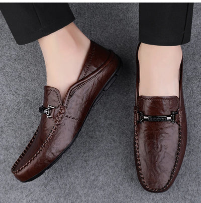 Eli Breathable Leather Loafers