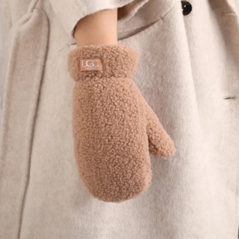 Sofia Teddy Mittens