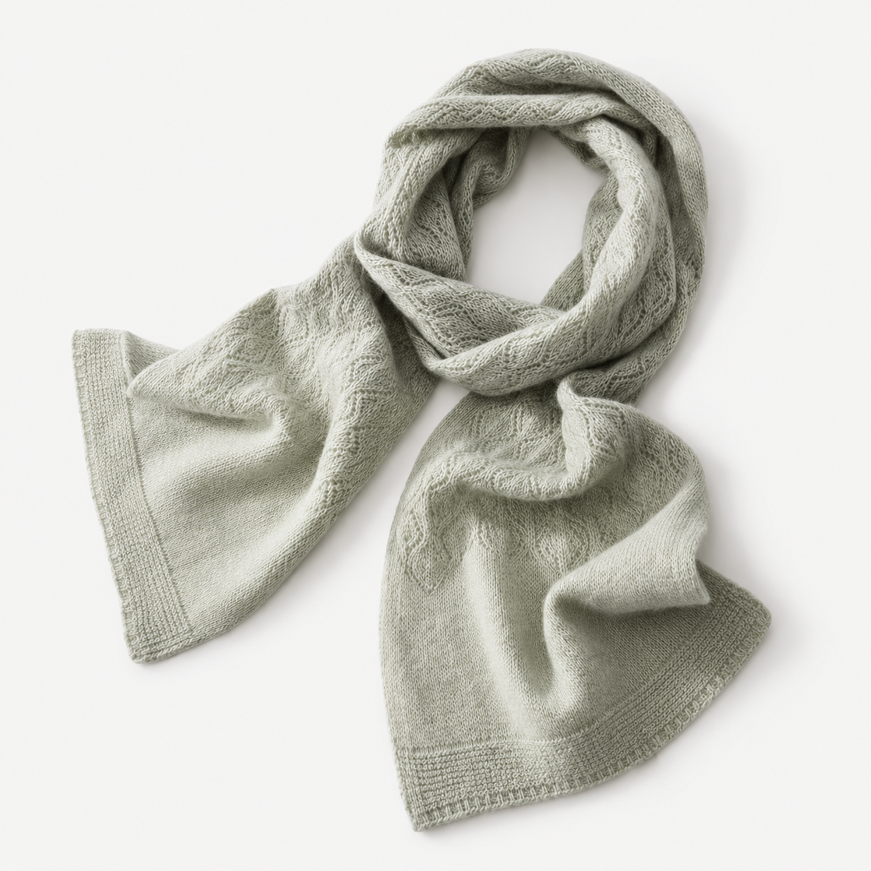 The Amara Textured Cashmere Scarf