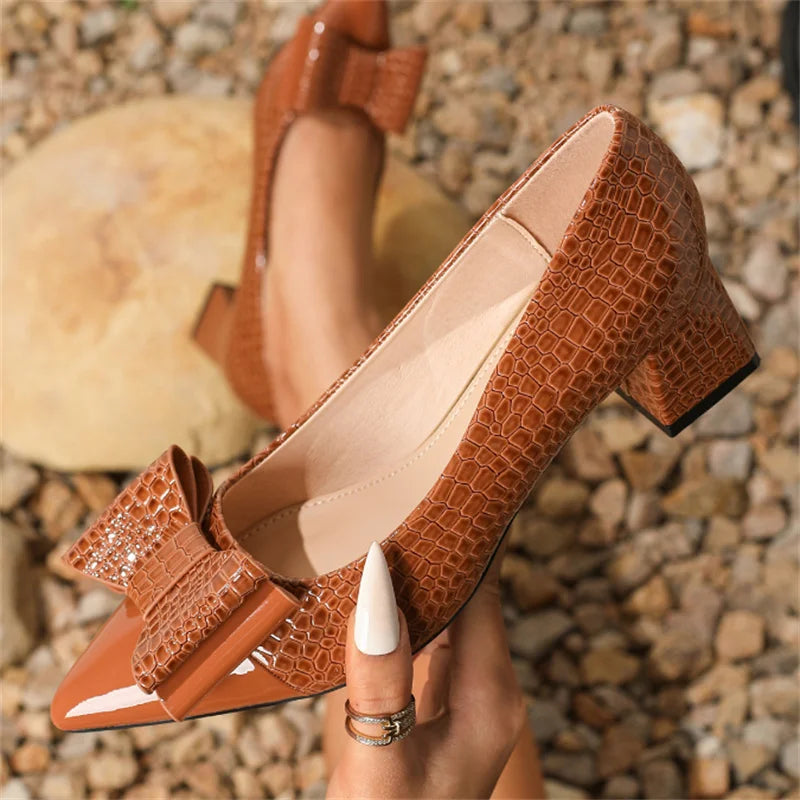 Sofia Patent Leather Pumps
