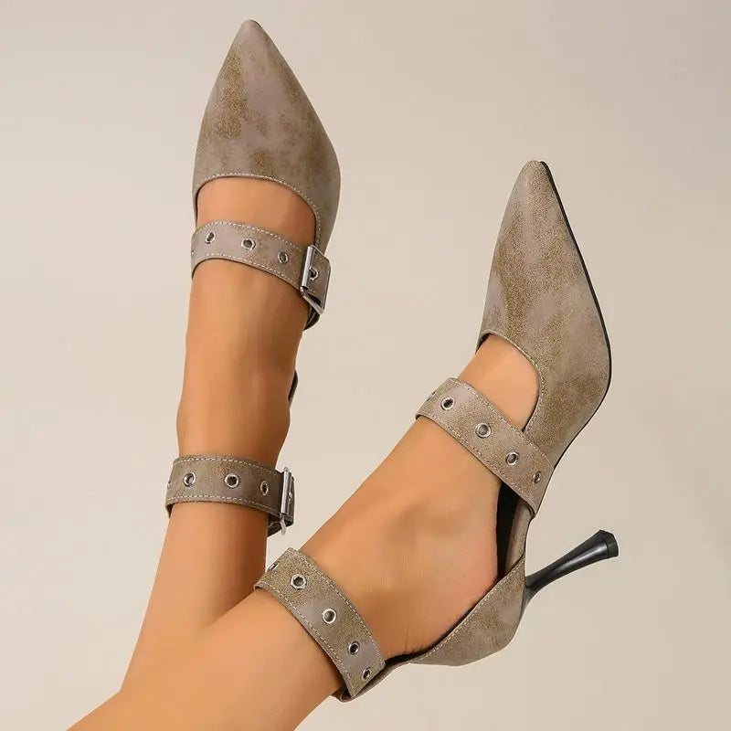 Alessia Strap Heel Stiletto Sandals