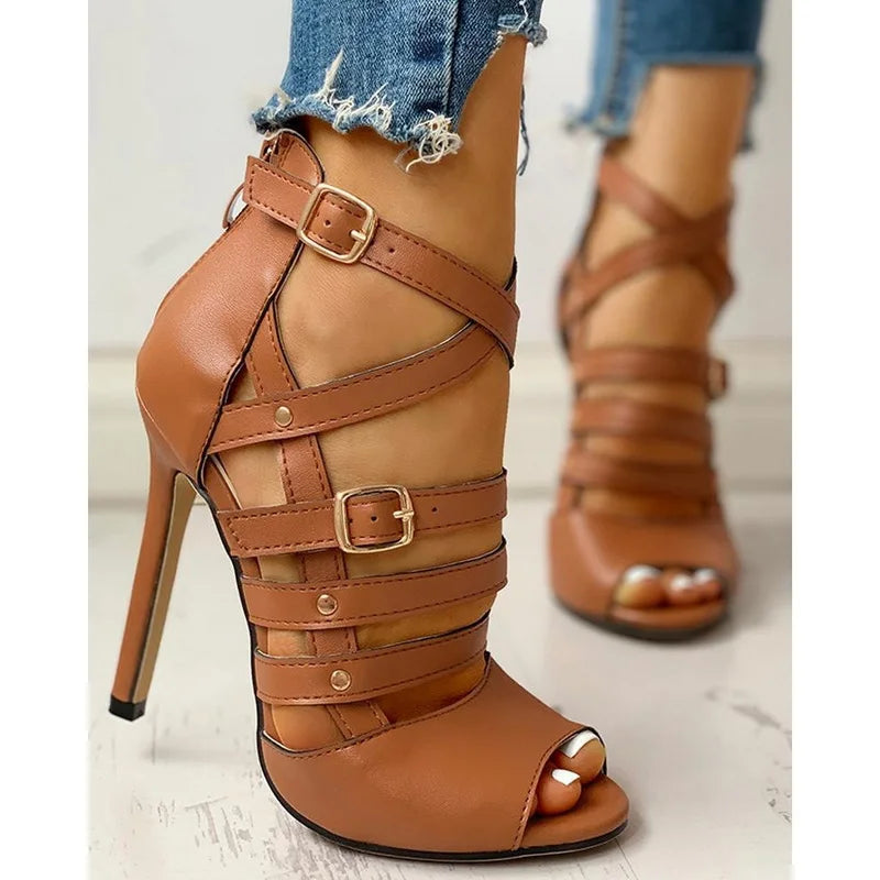 Sienna Strap Heel