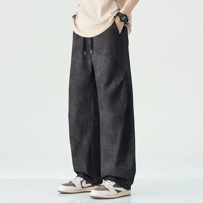Luca Cotton Cropped Pants – Baggy Fit