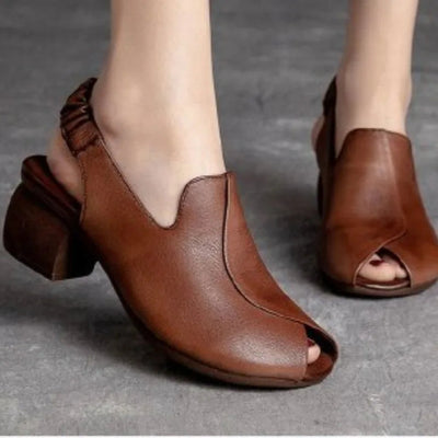 Linda Leather Sandals
