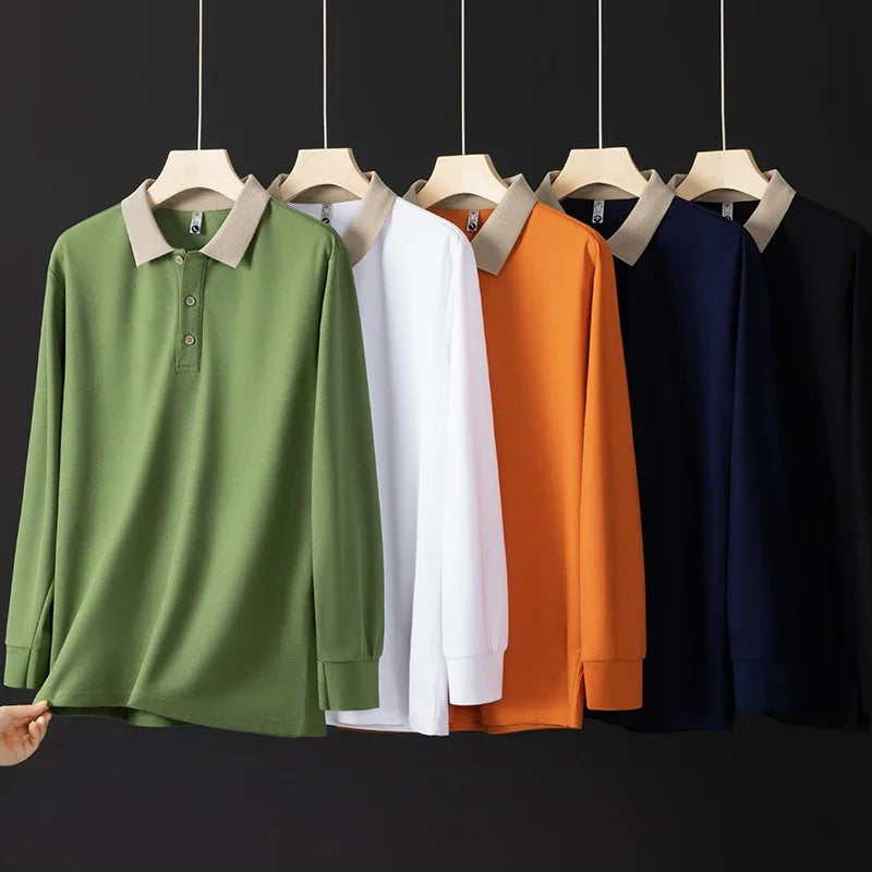 Nolan Contrast Collar Polo