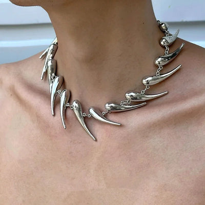 Axel Wolf Tooth Choker