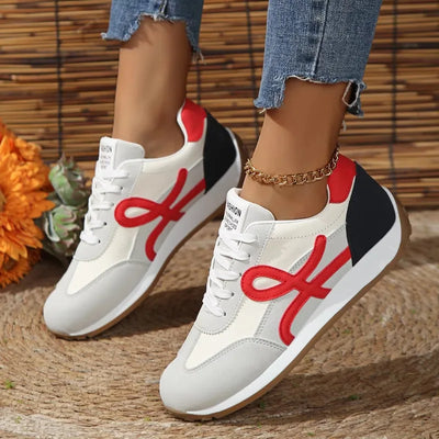 Lina Cross-Lace Sneakers