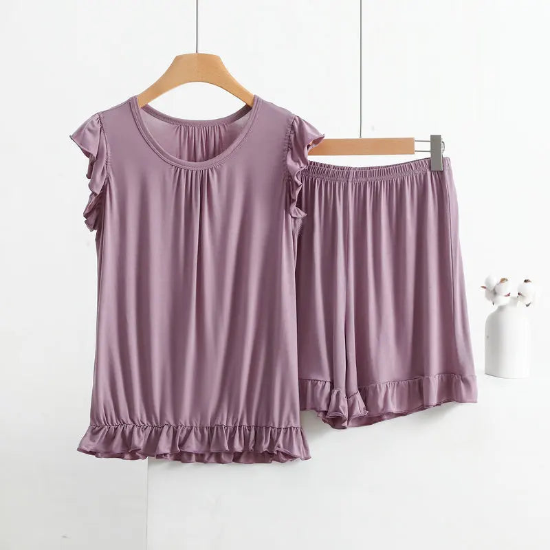 Lily Ruffle Lounge Set