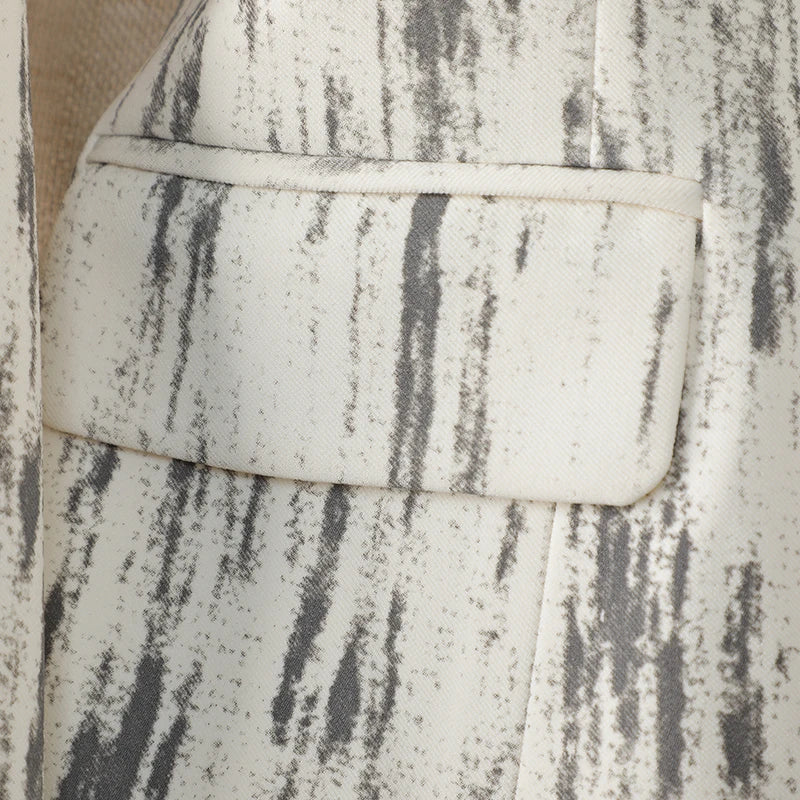 Irene Striped Blazer