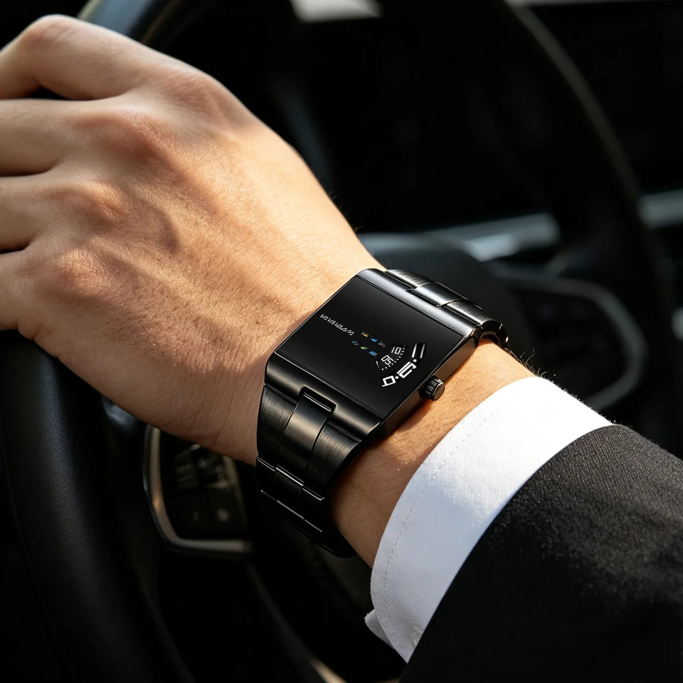 The Alden Rectangular Dial Watch