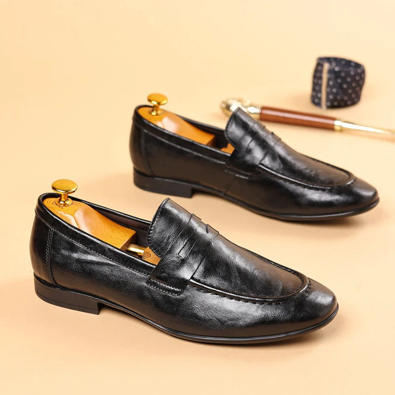 Luca Leather Loafers