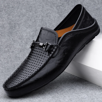 Eli Breathable Leather Loafers