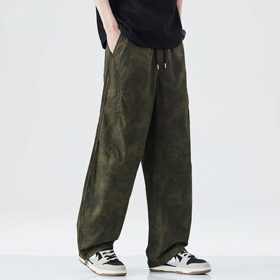 Luca Cotton Cropped Pants – Baggy Fit
