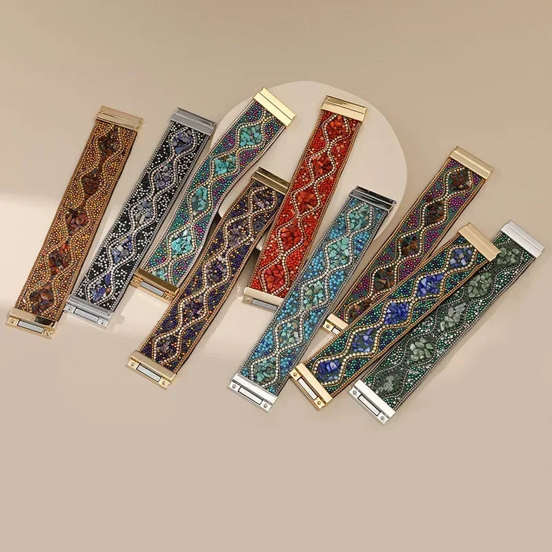 Mara Beaded Cuff Bracelet