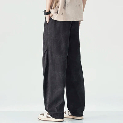 Luca Cotton Cropped Pants – Baggy Fit