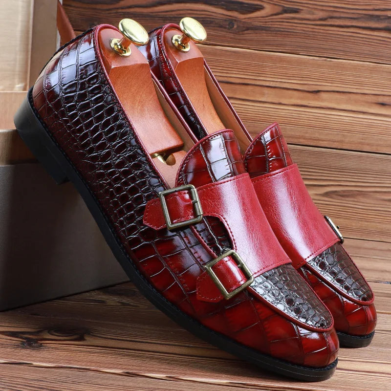 Edgar Patchwork Loafers