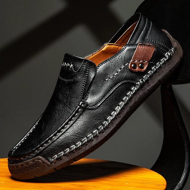 Edo Cow Leather Loafers