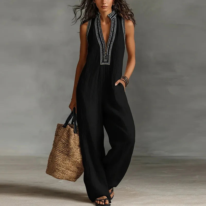 Marbella Linen Jumpsuit