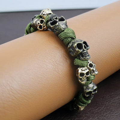 Knox Skull Woven Bracelet