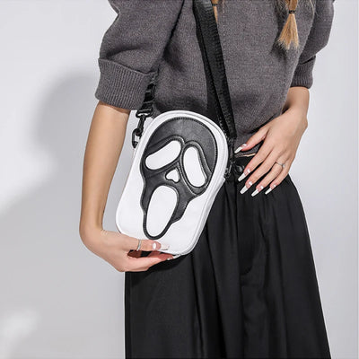 Phantom Ghost Face Crossbody Bag