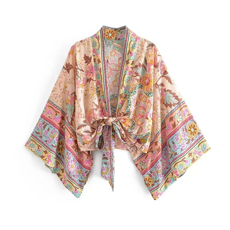 Floral Kimono Blouse
