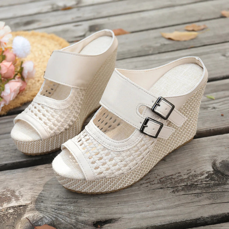 Ariana Wedge Sandals