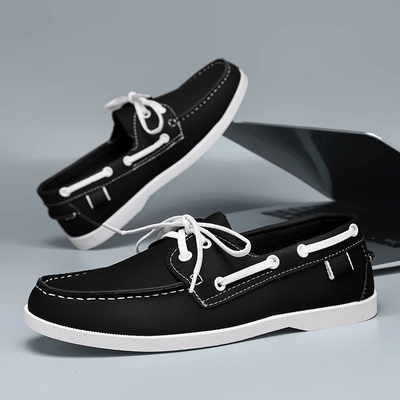 Liam Orthopedic Leather Moccasins
