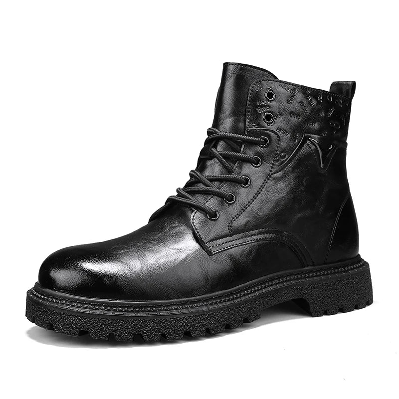 Marco Leather Ankle Boots
