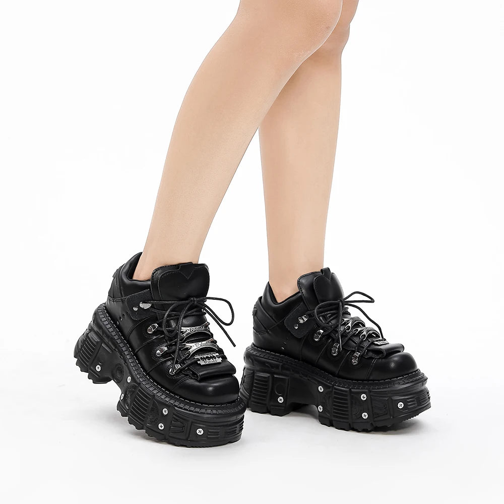 The Rebel Vortex Edge Punk Boots – Women’s Gothic Platform Style