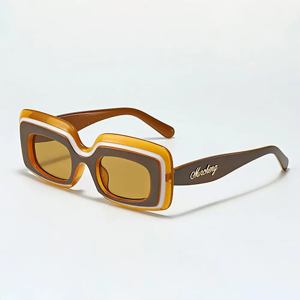 Solara Retro Square Sunglasses