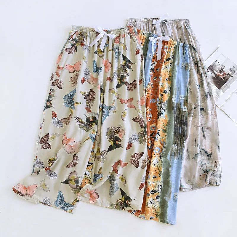Mara Printed Crop Pant