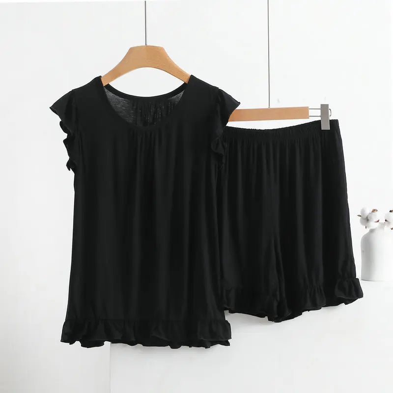 Lily Ruffle Lounge Set