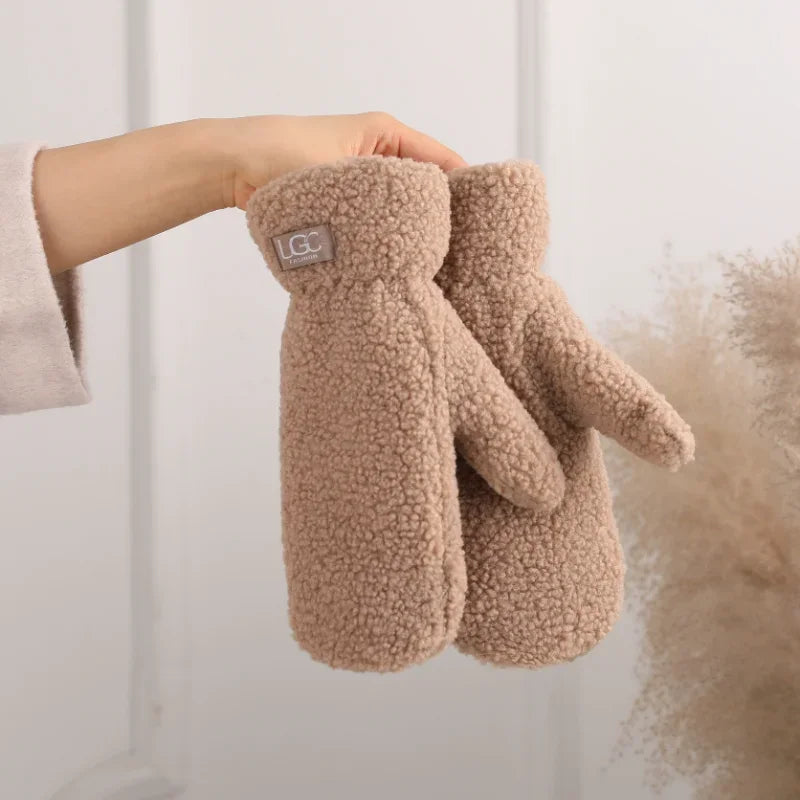 Sofia Teddy Mittens