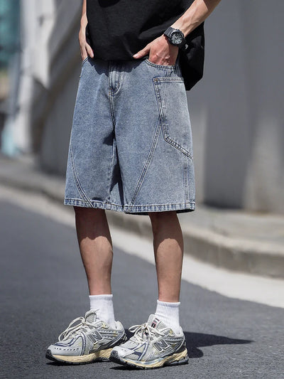 Jaxon Dyed Denim Shorts
