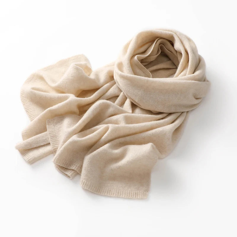 Marcella Cashmere Scarf – Soft Knit Winter Wrap