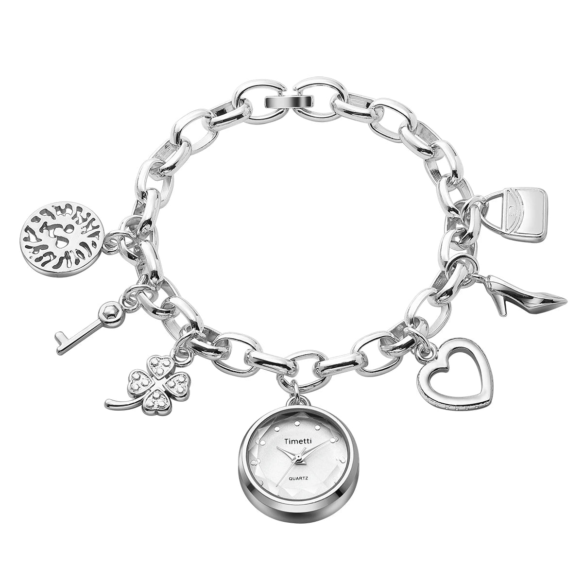 Timetti Charm Bracelet Watch