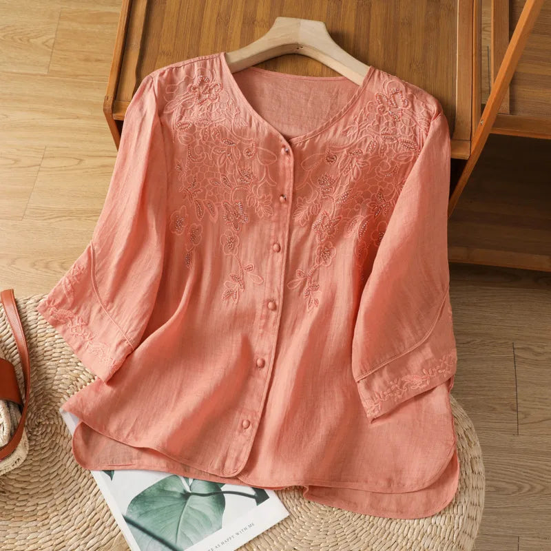 Lucia Embroidered Shirt