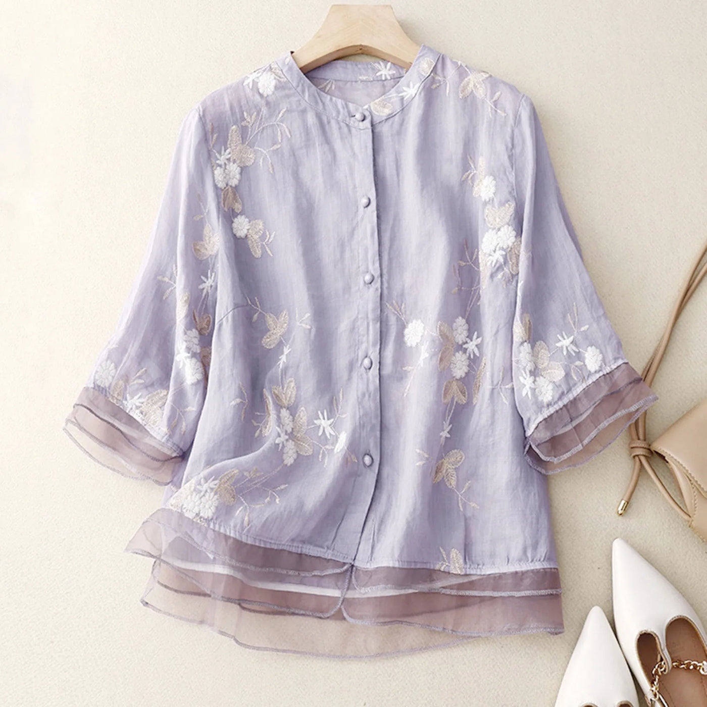 Elise Linen Blouse