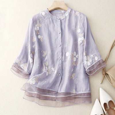 Elise Linen Blouse