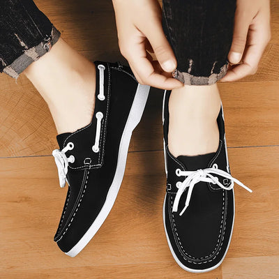 Liam Orthopedic Leather Moccasins