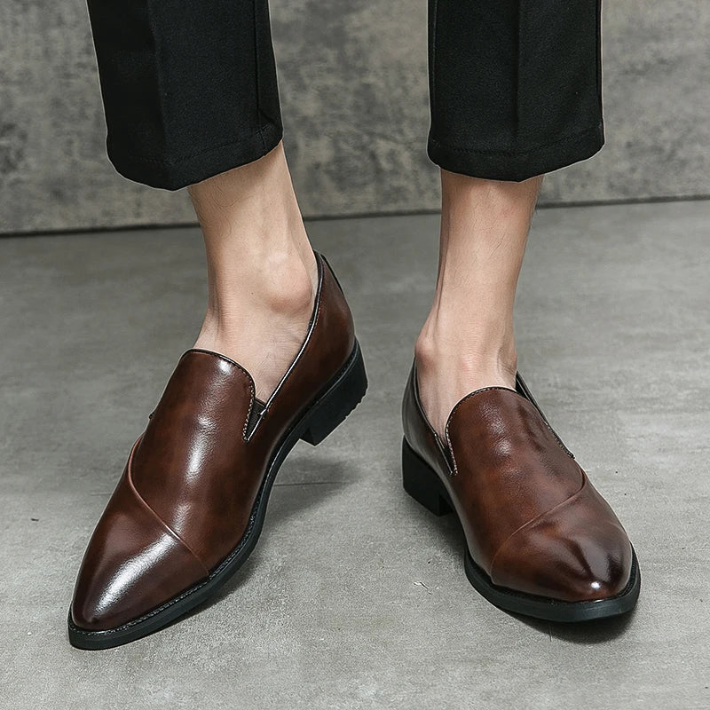 Ethan Leather Dress Loafers