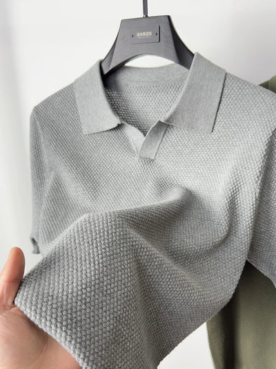 Liam Knit Cotton Polo